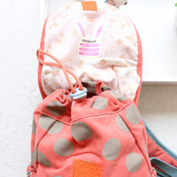 Foreign trade Korean version of pure cotton children's shoulder knapsack