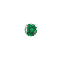 Four-claw Inlaid Zircon Ear Bone Stud Replacement Head