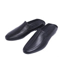 Summer Fashion Casual Men's Slippers, Soft Leather Soft Sole Baotou Half Slippers