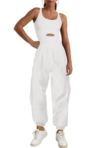 Women's Sleeveless Sports Suit Jumpsuit