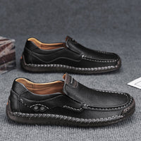 Large Size Handmade Stitching Men's Shoes Outdoor