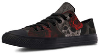 Fashion Printed Couple High Top Canvas Shoes