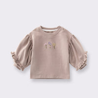Baby Autumn Clothing Sweatshirt Bell Sleeve Loose