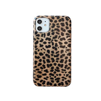 Leopard print silicone soft shell
