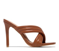New Style Sandals And Slippers With Square Toe Stiletto Heel