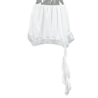 Stitching Hot Girl High Street Ribbon Niche Design Skirt