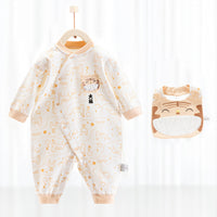 Baby's Pure Cotton Thermal Jumpsuit