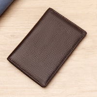 Men's Leather Credit Card Holder