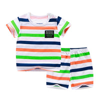 Children's short sleeve suit