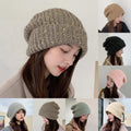 Women's Autumn And Winter Warm Thick Knitted Hat