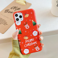 Compatible with Apple , Cartoon Christmas Case