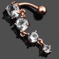 Fashion Creative Inverted Belly Button Nails