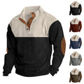 Spring And Autumn New Men's Stand-up Base Shirt Casual Sports Pullover