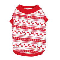 Christmas festive dog cat two-legged clothes