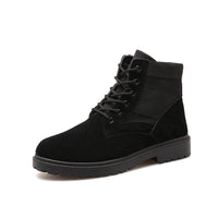 Tooling high-top Martin boots