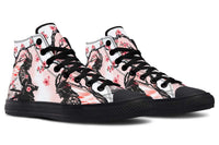 Customized Colorful Fashion High-top Canvas Shoes