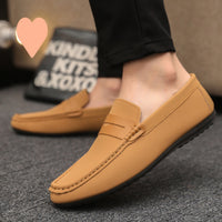 Men's Fashion British Pedal Large Size Casual Shoes