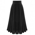 Solid Color High Waist Skirt For Women