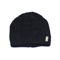Men's Fashion Padded Jacquard Knitted Hat