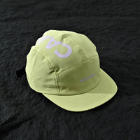 Men's Solid Color Fine Mesh Printed CA Quick-drying Soft-brim Casual Flat-brim Baseball Cap Suitable For Outdoor Travel, Hiking, Fishing