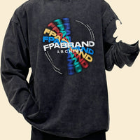 Washed American Retro Fashion Brand T-shirt