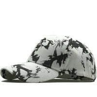Tie-dye Baseball Peaked Cap Outdoor Casual Sun-proof Hat