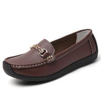 Leisure Women's Flat-heeled Shoes Soft Bottom Soft Surface
