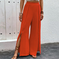 Summer Commuter Casual High-Waist Wide-Leg Pants For Women