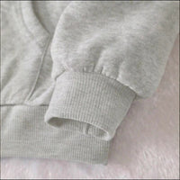 Mid-length Casual Hooded Sweatshirt With A Vintage American-style Letter Print