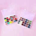 Solid Color Glossy Matte Square Plastic Box Ballet Wear Armor