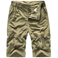 Shorts Men's Quick-drying Outdoor Straight Loose Multi-bag