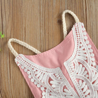 Creative Simple Baby Lace Romper Jumpsuit One Piece