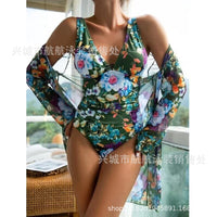 Women's Floral Tight Swimsuit