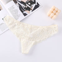 Women's Lace See-through Mesh Jacquard Underwear