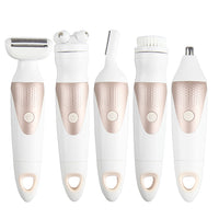 Shaving eyebrow hair removal instrument