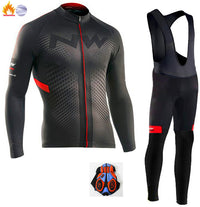 Cycling jersey long sleeve suit