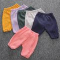 Cotton linen harem pants