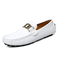 Spring Men's Patent Leather Glossy Gommino Women