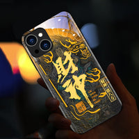 Chaopai intelligent voice-activated shiny mobile phone case