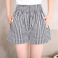 Women's Vertical Striped High Waist Wide Leg Pants