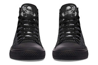 Printed Couple High-top Canvas Shoes
