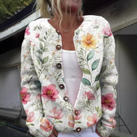 3D Digital Printed Sweater Hoodie Jacket For Women