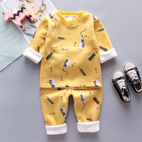 Children's warm autumn and winter suit