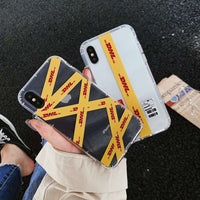 Compatible with Apple, DHL x RUBBER iPhone Shell