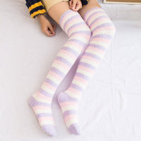 Autumn and winter thickened and extended knee socks