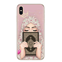 Veil girl phone case