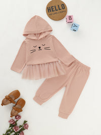 Hooded Shirt And Pants Solid Color Spot Suit Cotton Pullover Women Autumn Sweater
