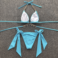 Pendant strap triangle sexy women's swimsuit