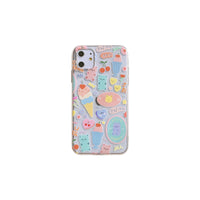 Compatible with Apple , Transparent phone case