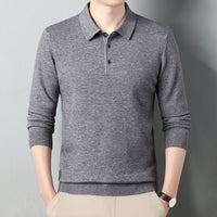 Winter Wool Lapel Long Sleeve Men